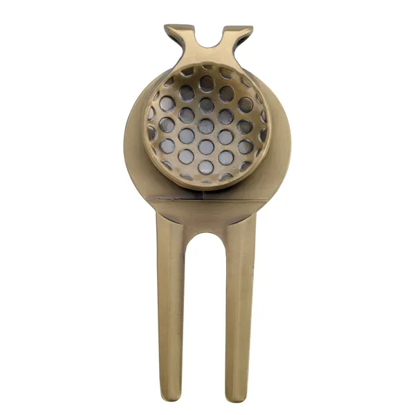 Honor Magnetic Divot Repair Tool with Ball Marker... from ASI 40480 Koozie Group / Norwood