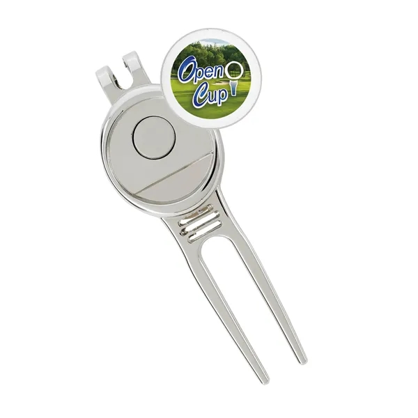 Golfers Divot Tool with Ball Marker... from ASI 40480 Koozie Group / Norwood
