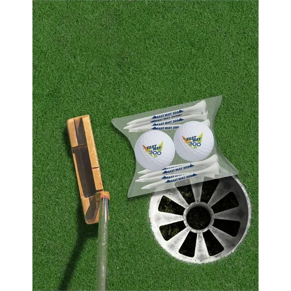 2-Ball 12-Tee Pillow Pack... from ASI 40480 Koozie Group