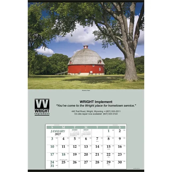 Jumbo Hanger (12-Month)... from ASI 40480 Koozie Group / Norwood Triumph Calendar