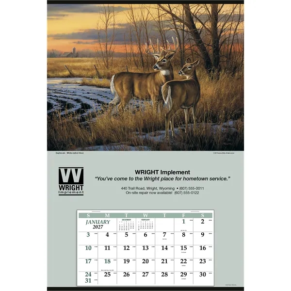 Jumbo Hanger (12-Month)... from ASI 40480 Koozie Group / Norwood Triumph Calendar