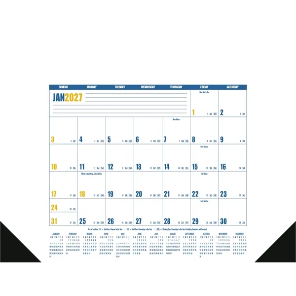 Multi-Color Desk Pad... from ASI 40480 Koozie Group / Norwood Triumph Calendar