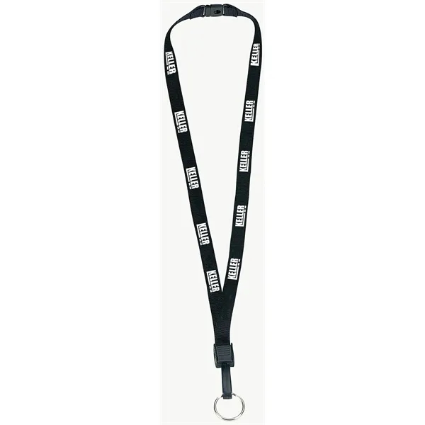 1/2" Breakaway Lanyard with Key Ring... from ASI 40480 Koozie Group / Norwood