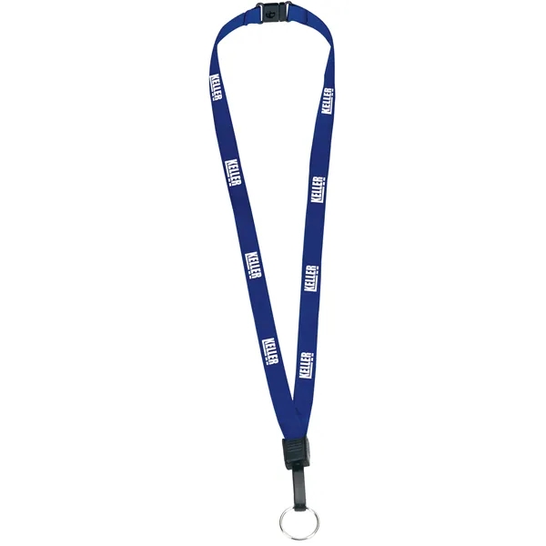 1/2" Breakaway Lanyard with Key Ring... from ASI 40480 Koozie Group / Norwood