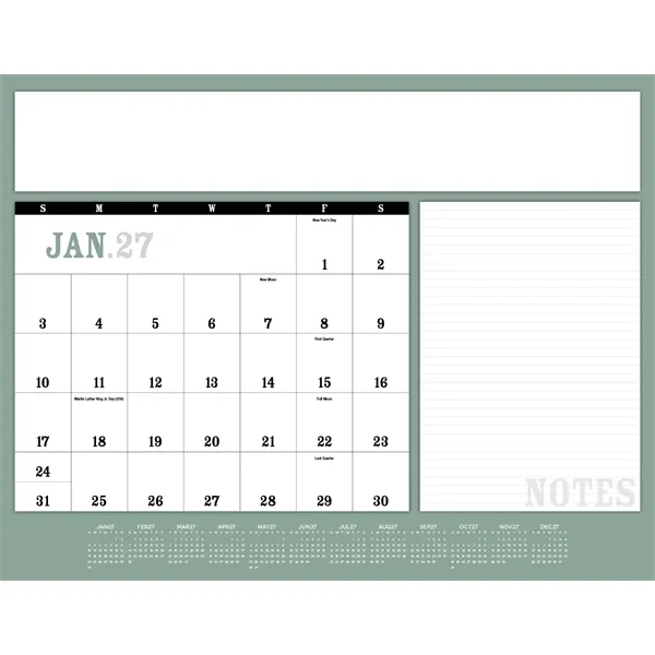 Notes Desk Pad... from ASI 40480 Koozie Group / Norwood Triumph Calendar