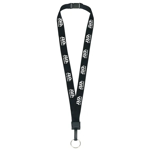 3/4" Breakaway Lanyard with Key Ring... from ASI 40480 Koozie Group / Norwood
