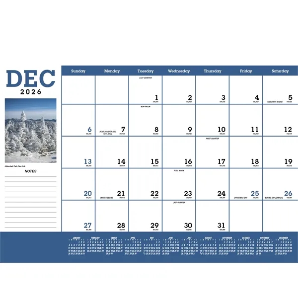 Scenic Desk Pad... from ASI 40480 Koozie Group / Norwood Triumph Calendar