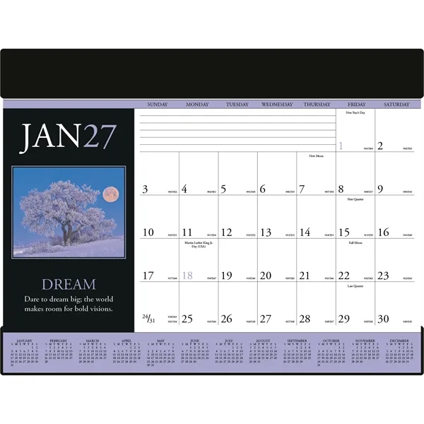 Motivations Desk Pad... from ASI 40480 Koozie Group / Norwood Triumph Calendar