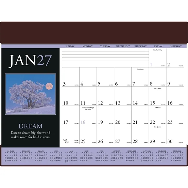 Motivations Desk Pad... from ASI 40480 Koozie Group / Norwood Triumph Calendar