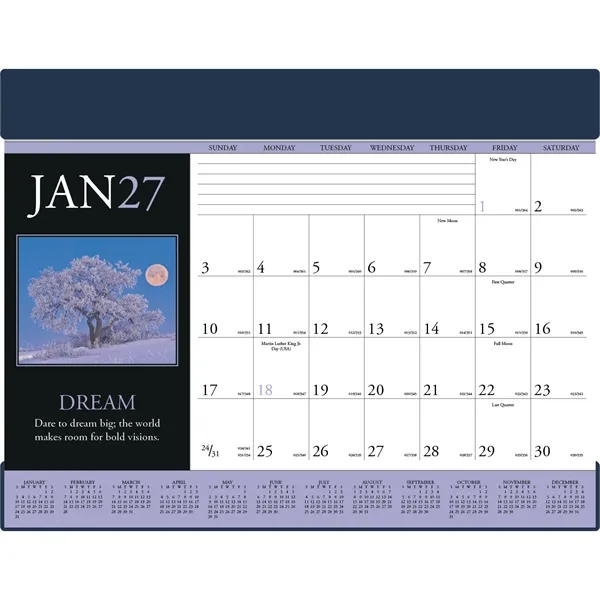 Motivations Desk Pad... from ASI 40480 Koozie Group / Norwood Triumph Calendar