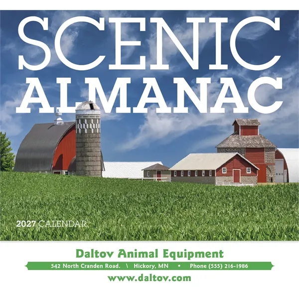 Scenic Almanac... from ASI 40480 Koozie Group / Norwood Triumph Calendar