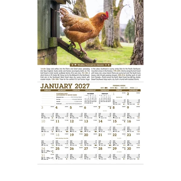 Scenic Almanac... from ASI 40480 Koozie Group / Norwood Triumph Calendar