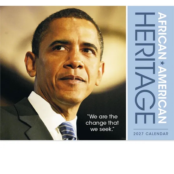 African-American Heritage Barack Obama... from ASI 40480 Koozie Group / Norwood Triumph Calendar