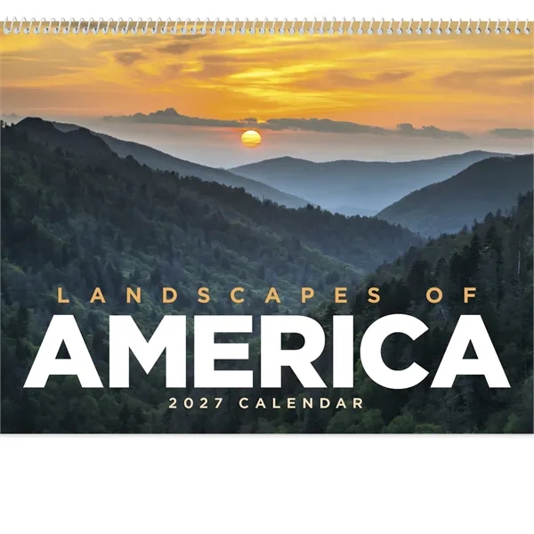 Landscapes of America - Spiral... from ASI 40480 Koozie Group / Norwood Triumph Calendar