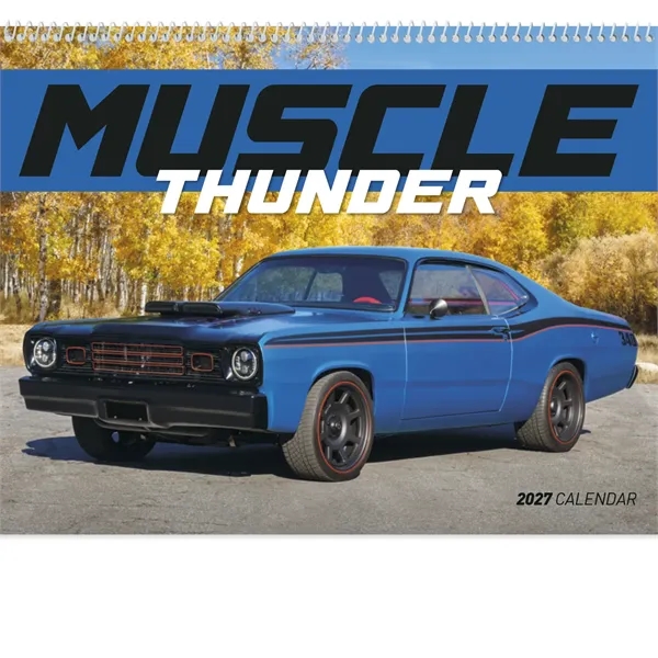 Muscle Thunder - Spiral... from ASI 40480 Koozie Group / Norwood Triumph Calendar