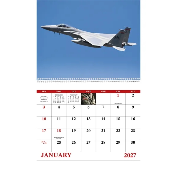 American Armed Forces - Spiral... from ASI 40480 Koozie Group / Norwood Triumph Calendar