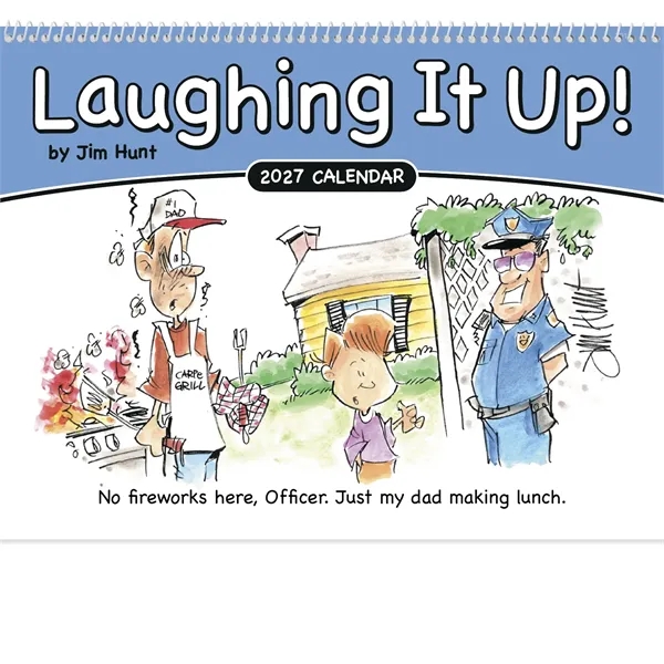 Laughing It Up! - Spiral... from ASI 40480 Koozie Group / Norwood Triumph Calendar