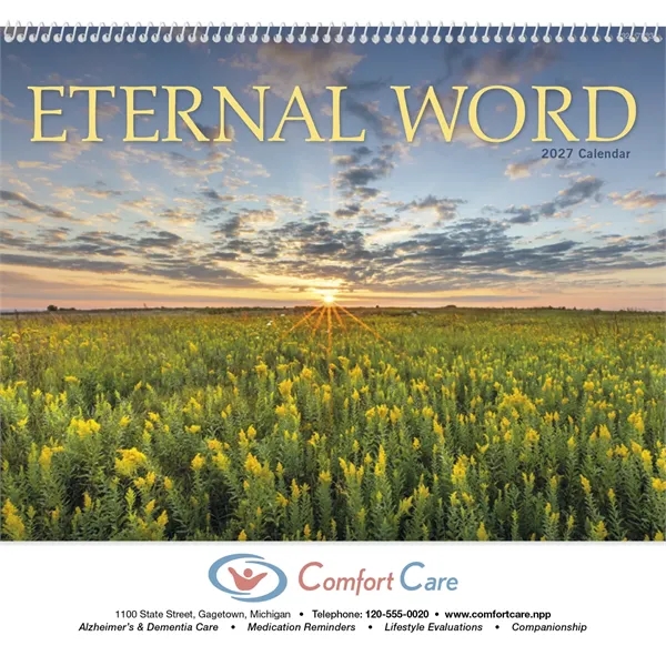 Eternal Word without Funeral Planner - Spiral... from ASI 40480 Koozie Group / Norwood Triumph Calendar