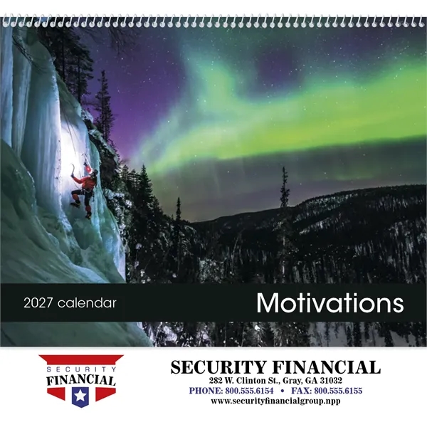 Motivations - Spiral... from ASI 40480 Koozie Group / Norwood Triumph Calendar