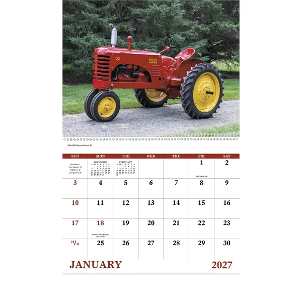 Classic Tractor - Spiral... from ASI 40480 Koozie Group / Norwood Triumph Calendar