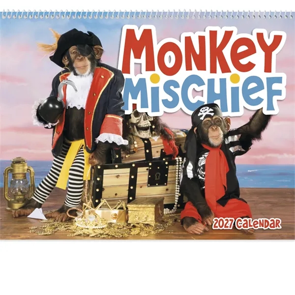 Monkey Mischief - Spiral... from ASI 40480 Koozie Group / Norwood Triumph Calendar