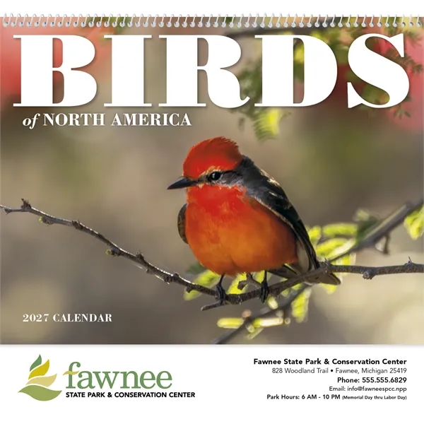 Birds of North America - Spiral... from ASI 40480 Koozie Group / Norwood Triumph Calendar