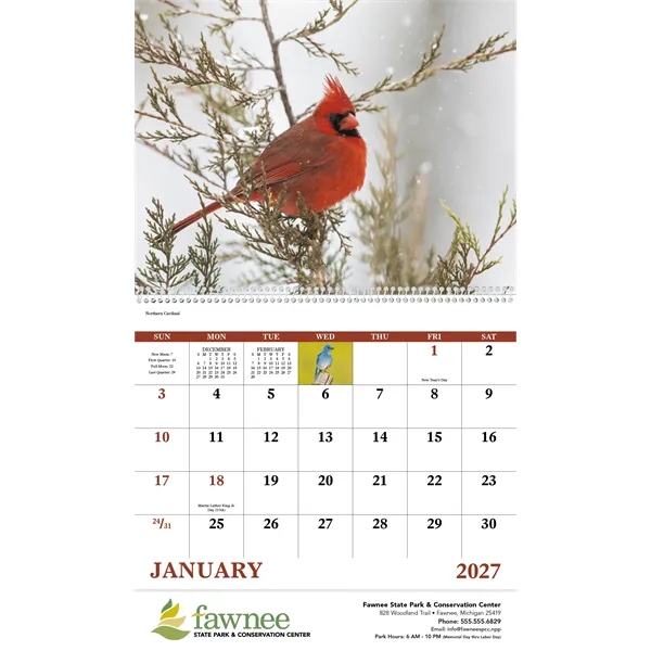 Birds of North America - Spiral... from ASI 40480 Koozie Group / Norwood Triumph Calendar