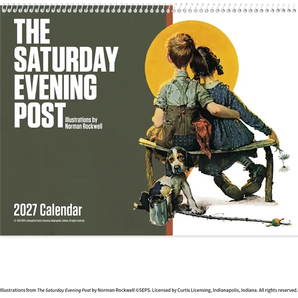 The Saturday Evening Post - Spiral... from ASI 40480 Koozie Group / Norwood Triumph Calendar