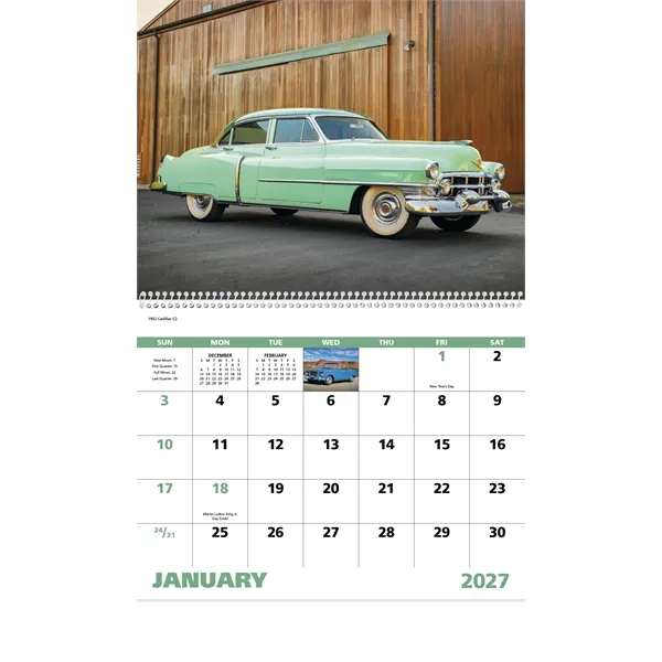 Classic Autos - Spiral... from ASI 40480 Koozie Group / Norwood Triumph Calendar