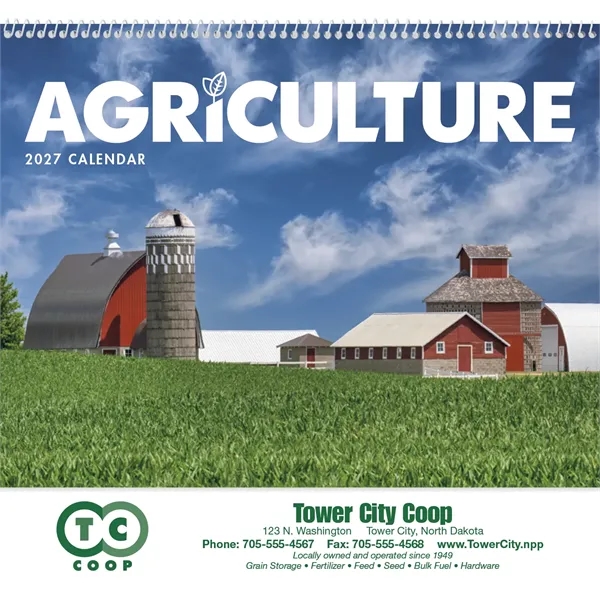 Agriculture - Spiral... from ASI 40480 Koozie Group / Norwood Triumph Calendar