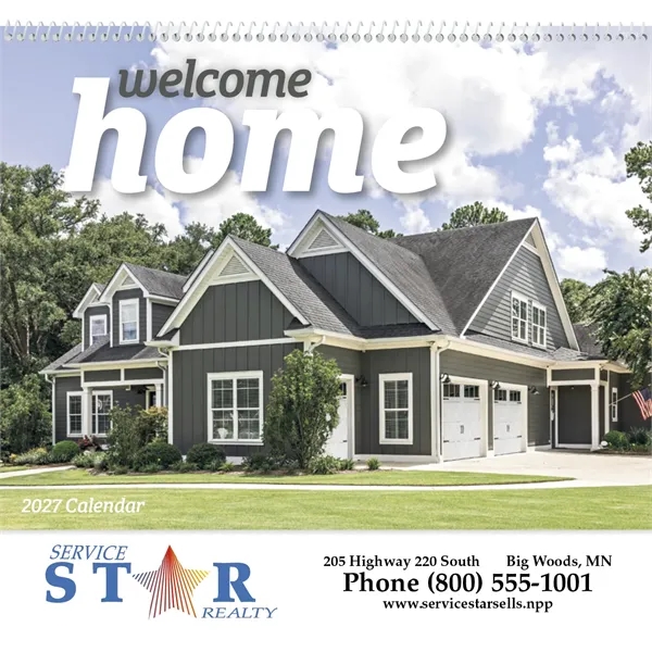 Welcome Home - Spiral... from ASI 40480 Koozie Group / Norwood Triumph Calendar