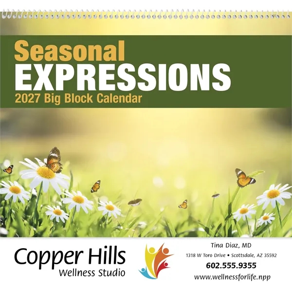 Seasonal Expressions Big Block... from ASI 40480 Koozie Group
