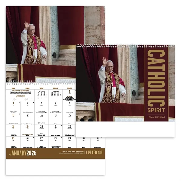 Catholic Spirit... from ASI 40480 Koozie Group / Norwood Triumph Calendar