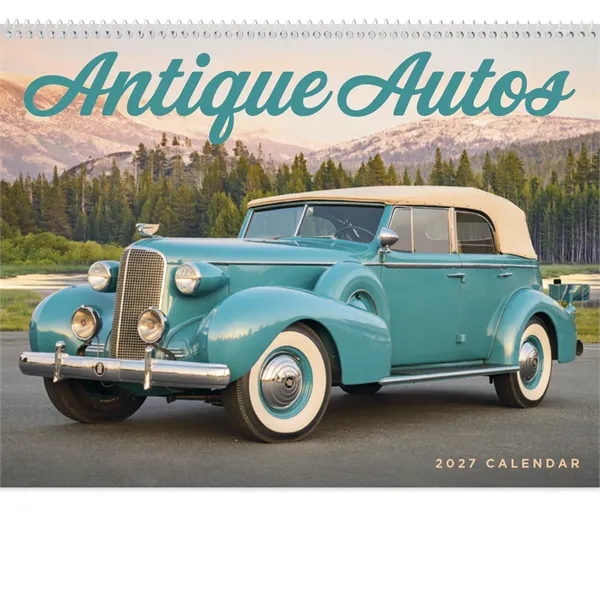 Antique Autos - Spiral... from ASI 40480 Koozie Group / Norwood Triumph Calendar