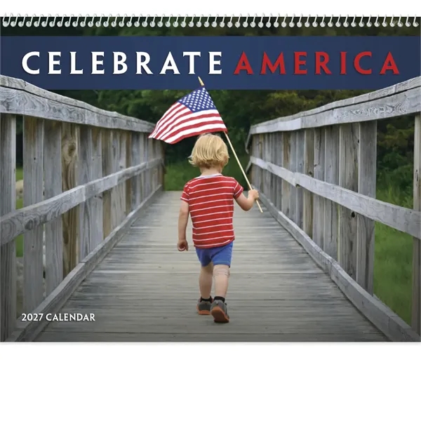 Celebrate America - Spiral... from ASI 40480 Koozie Group / Norwood Triumph Calendar