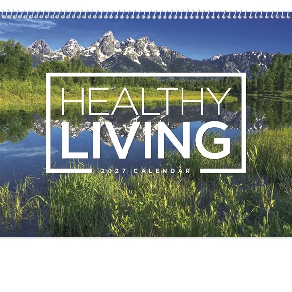 Healthy Living - Spiral... from ASI 40480 Koozie Group / Norwood Triumph Calendar