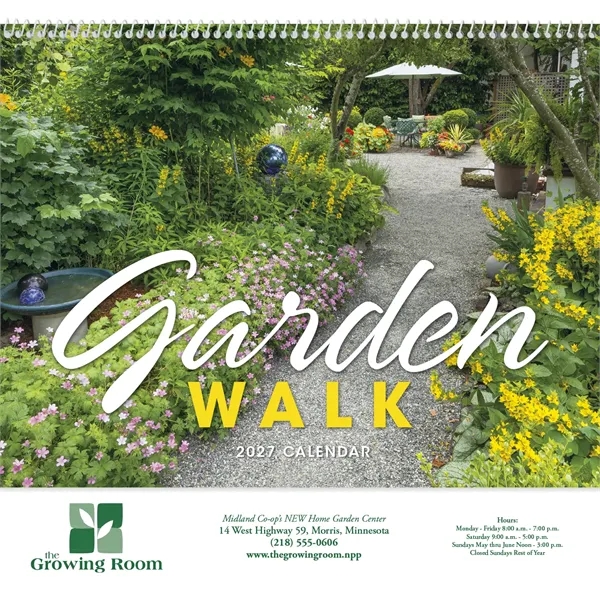 Garden Walk - Spiral... from ASI 40480 Koozie Group / Norwood Triumph Calendar