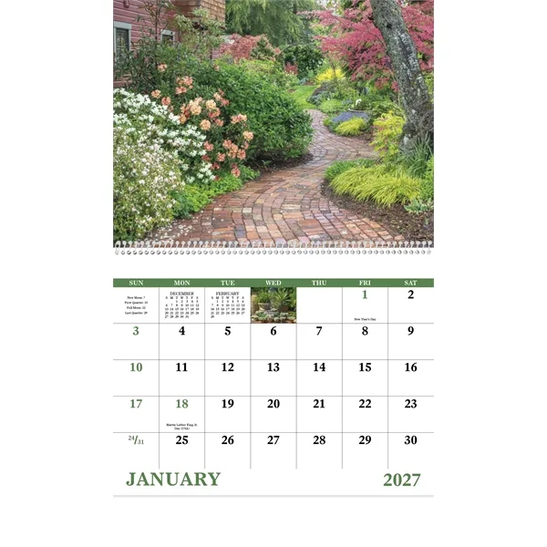 Garden Walk - Spiral... from ASI 40480 Koozie Group / Norwood Triumph Calendar