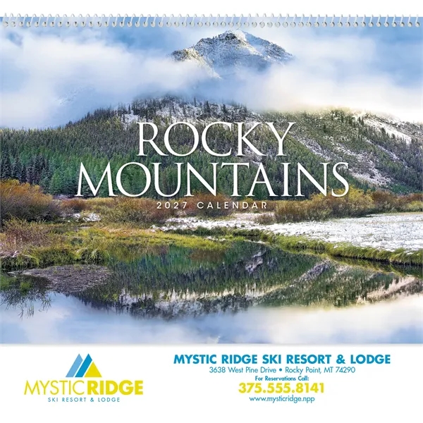 Rocky Mountains - Spiral... from ASI 40480 Koozie Group / Norwood Triumph Calendar