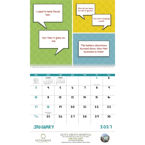 Dad Jokes - Spiral... from ASI 40480 Koozie Group / Norwood Triumph Calendar