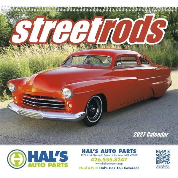 Street Rods - Spiral... from ASI 40480 Koozie Group / Norwood Triumph Calendar