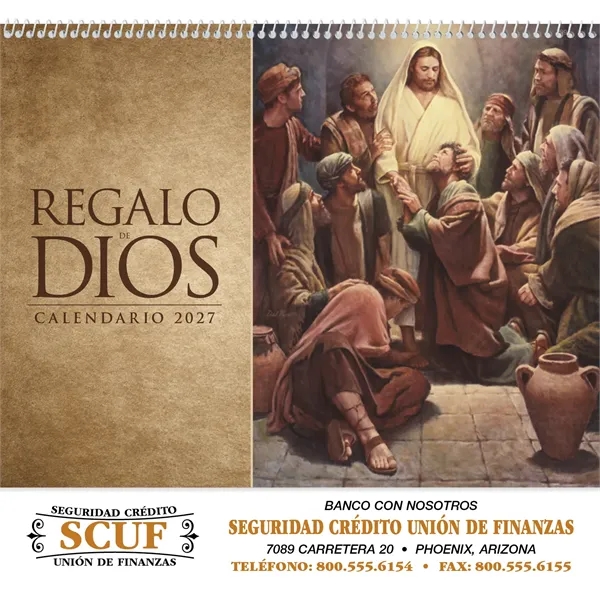 Regalo de Dios without Funeral Planner - Spiral... from ASI 40480 Koozie Group / Norwood Triumph Calendar