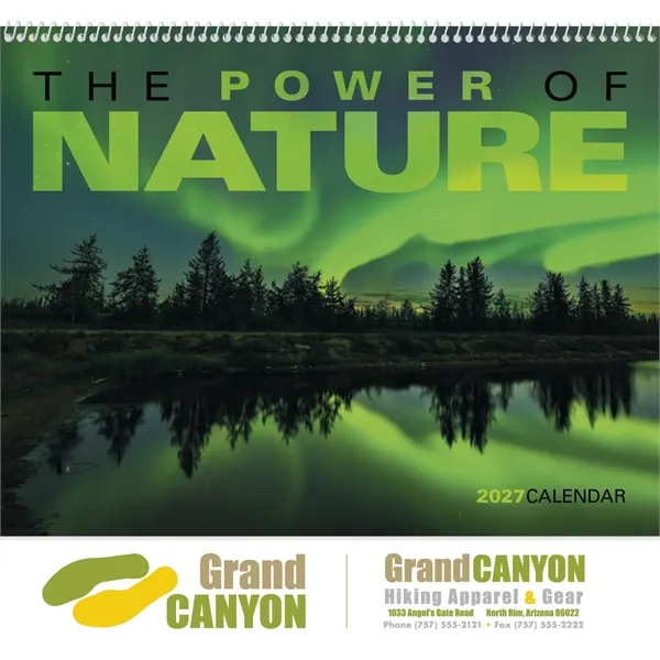 The Power of Nature - Spiral... from ASI 40480 Koozie Group / Norwood Triumph Calendar
