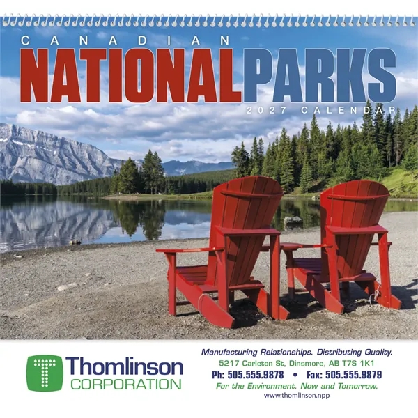 Canadian National Parks - Spiral... from ASI 40480 Koozie Group / Norwood Triumph Calendar