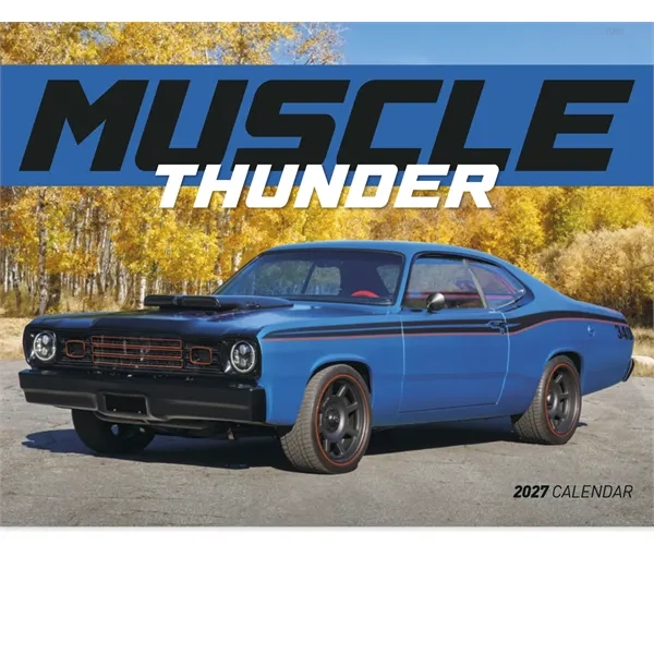 Muscle Thunder - Stapled... from ASI 40480 Koozie Group / Norwood Triumph Calendar