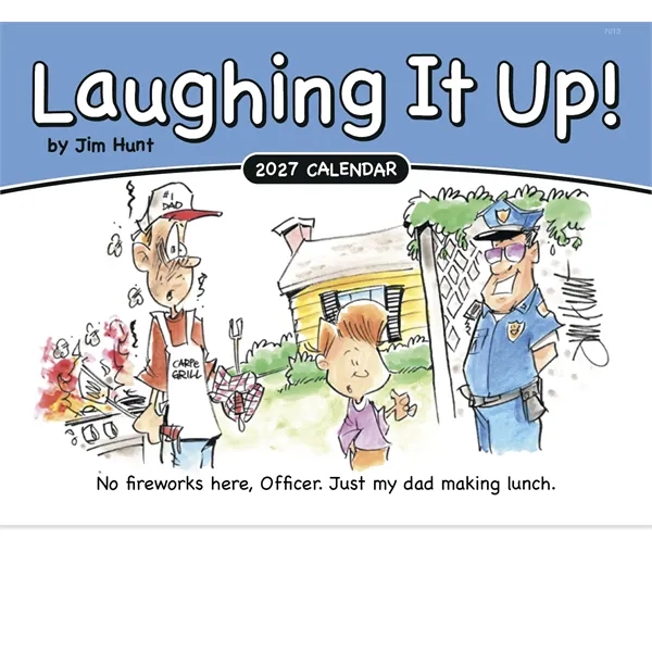 Laughing It Up - Stapled... from ASI 40480 Koozie Group / Norwood Triumph Calendar