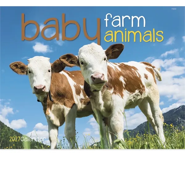 Baby Farm Animals - Stapled... from ASI 40480 Koozie Group / Norwood Triumph Calendar