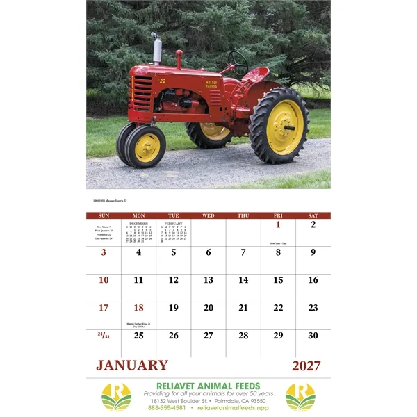 Classic Tractor - Stapled... from ASI 40480 Koozie Group / Norwood Triumph Calendar