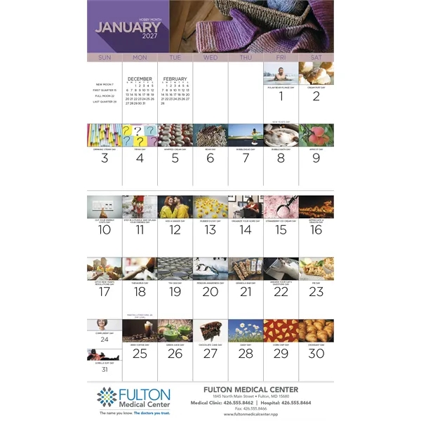 National Day - Stapled... from ASI 40480 Koozie Group / Norwood Triumph Calendar