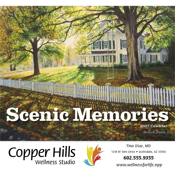 Scenic Memories - Stapled... from ASI 40480 Koozie Group / Norwood Triumph Calendar